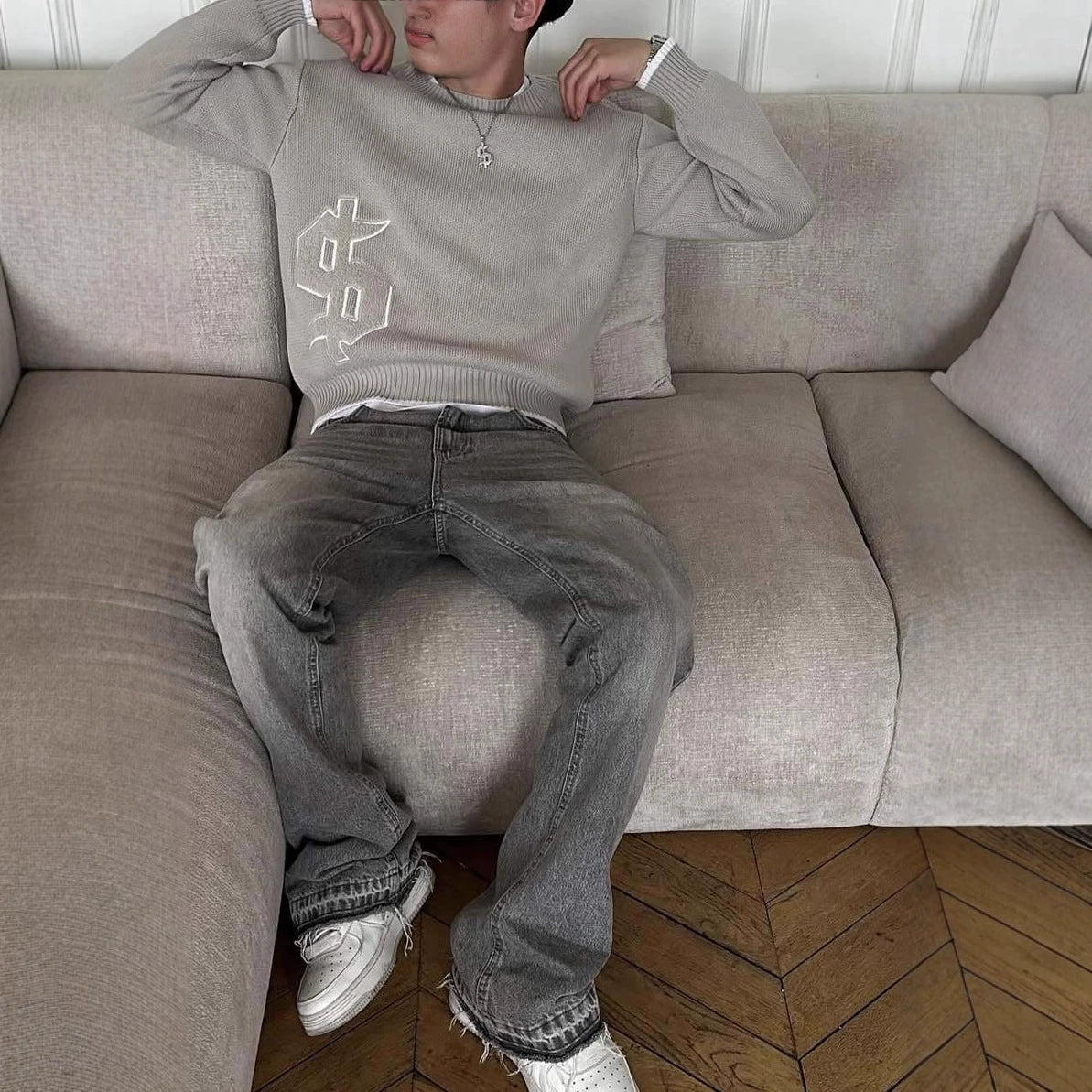 Retro Street Long-sleeved