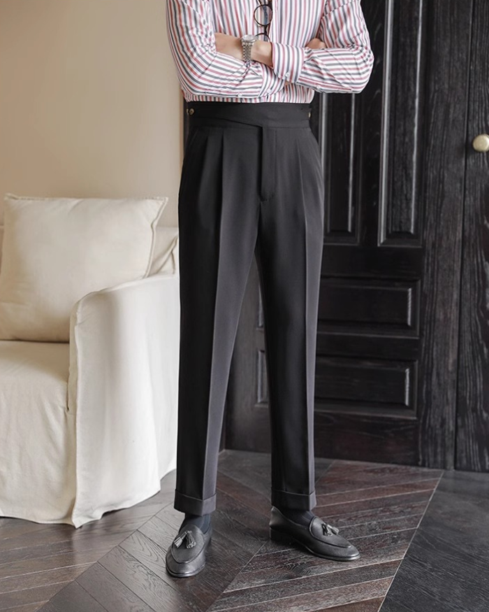 Quiet Luxury Pearl Studs Trousers