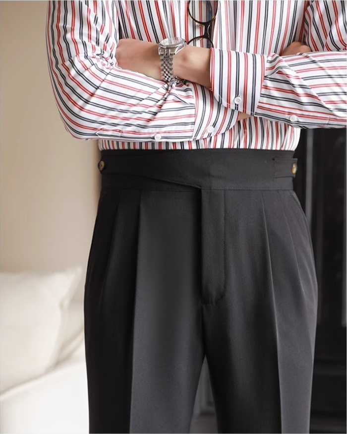 Quiet Luxury Pearl Studs Trousers