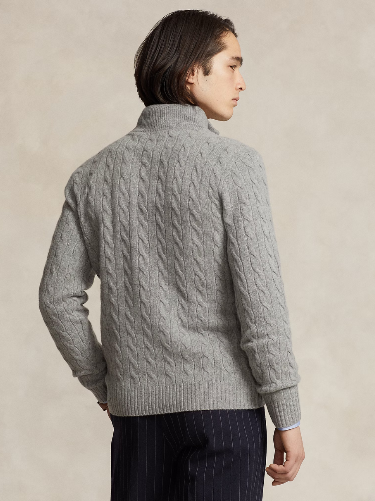 Classic Cable Half-Zip Pullover