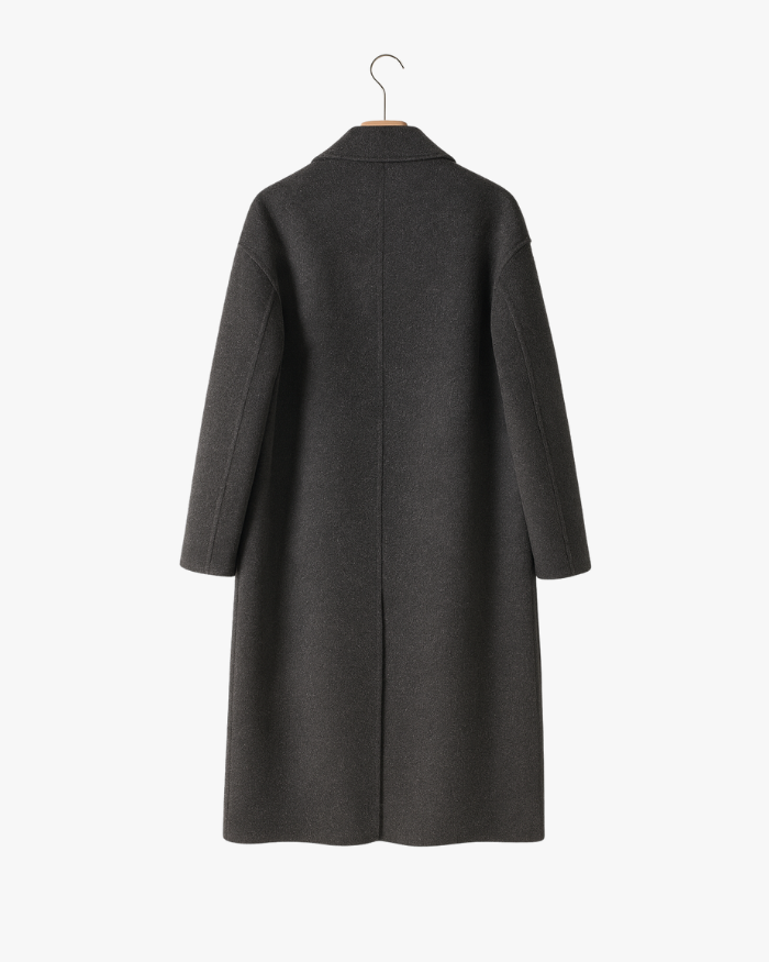 Michelloo double-sided 100% cashmere coat