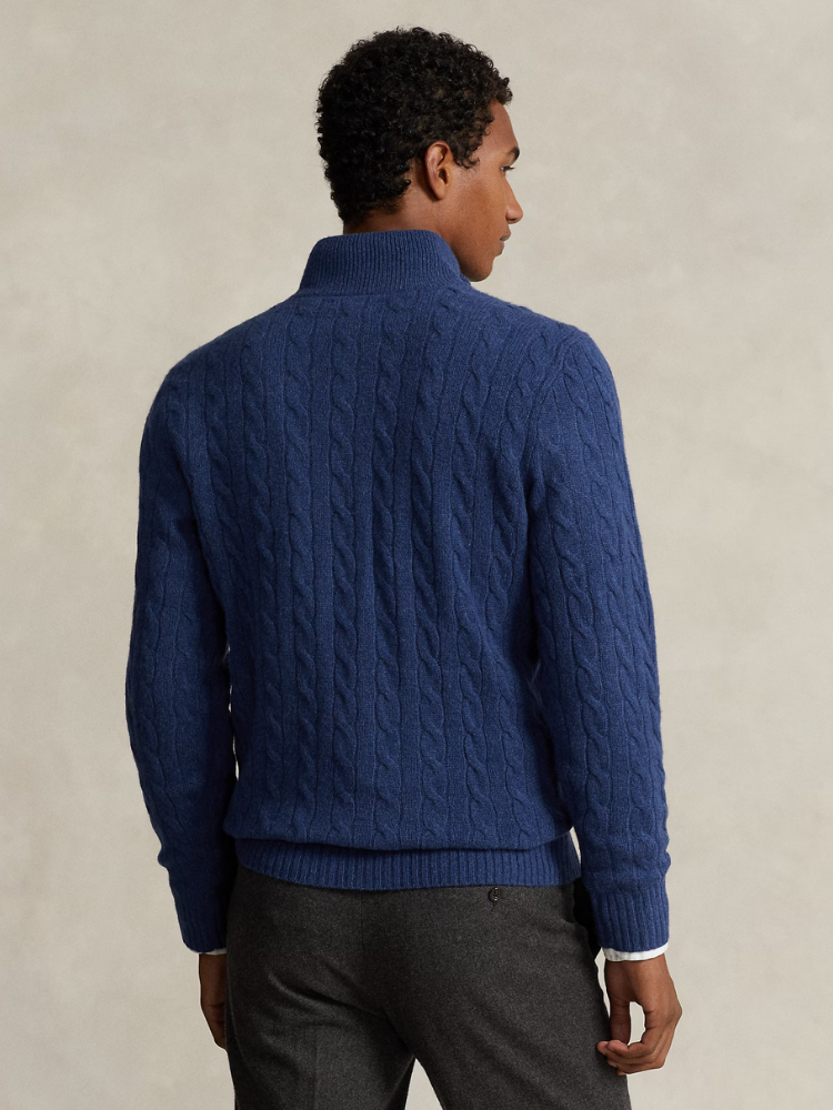 Classic Cable Half-Zip Pullover
