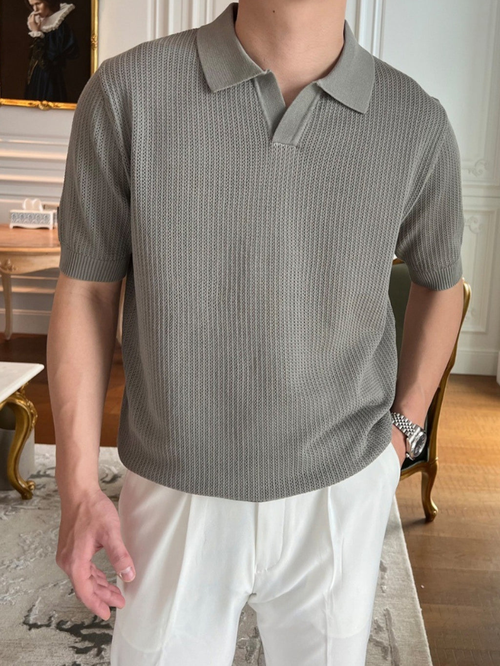 Old Money Short Sleeve Polo