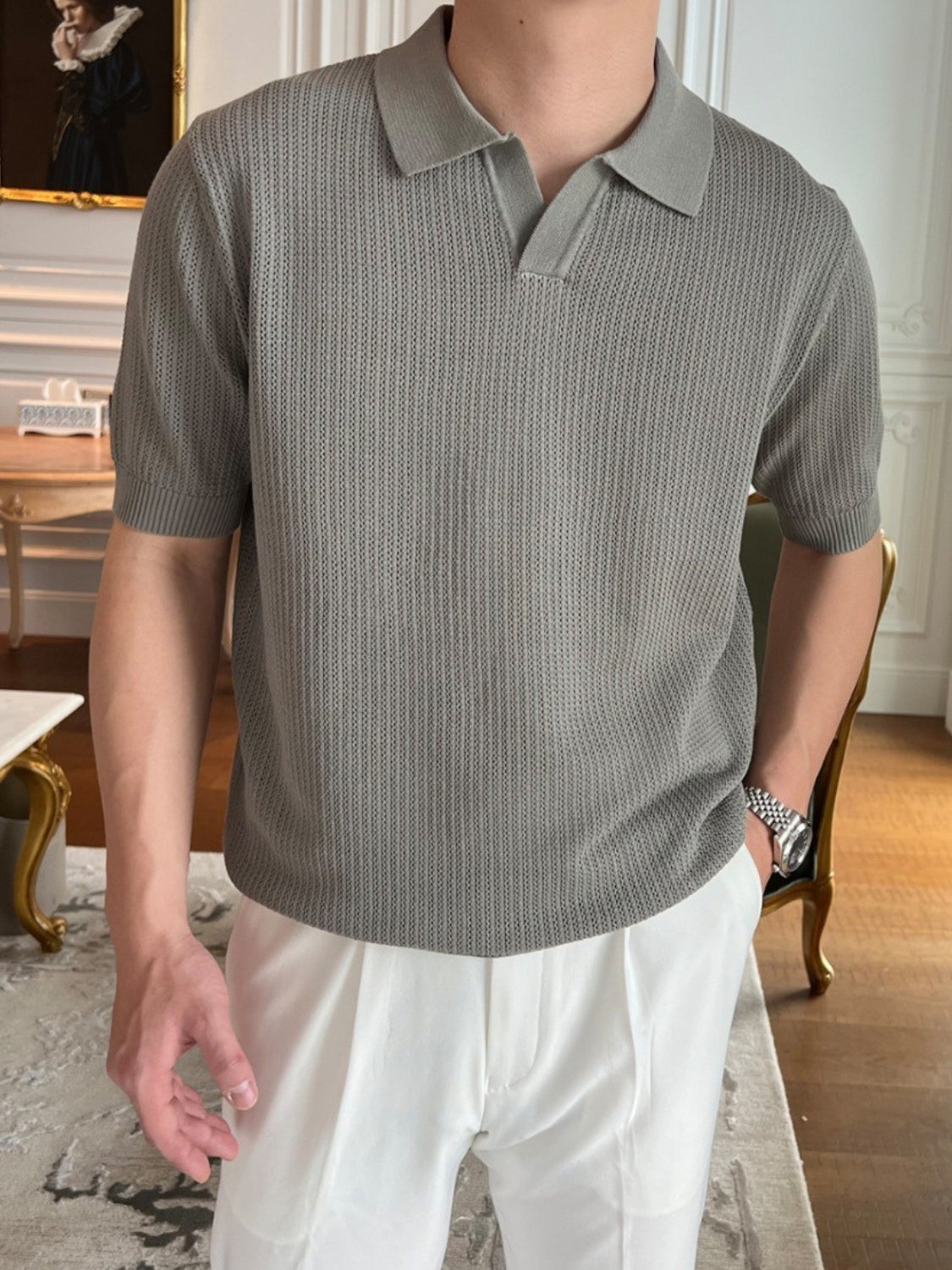Old Money Short Sleeve Polo