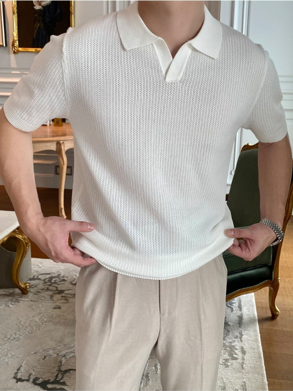 Old Money Short Sleeve Polo