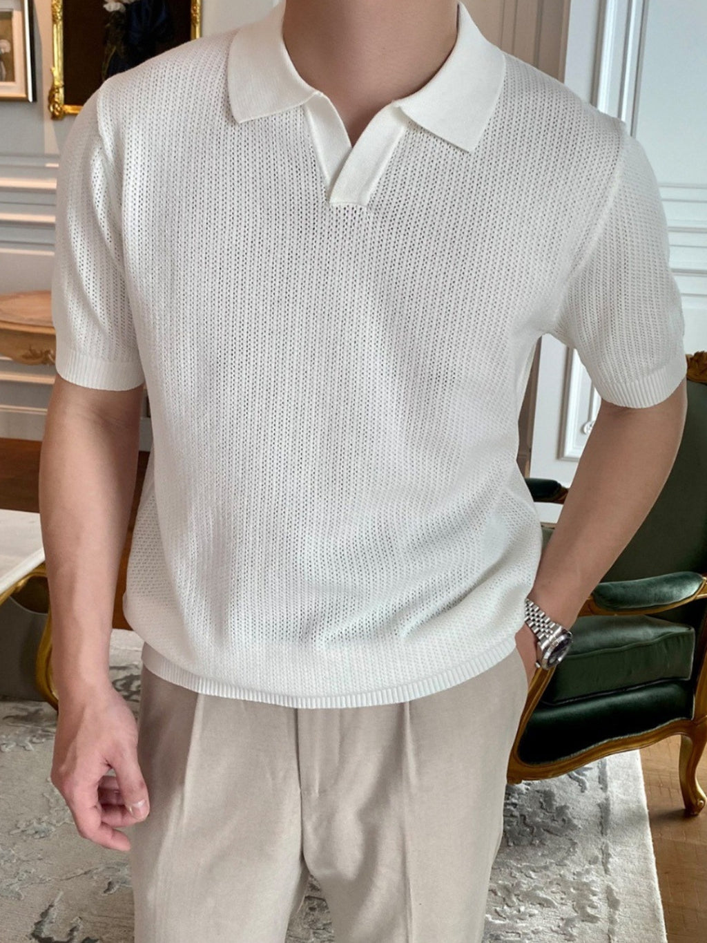 Old Money Short Sleeve Polo