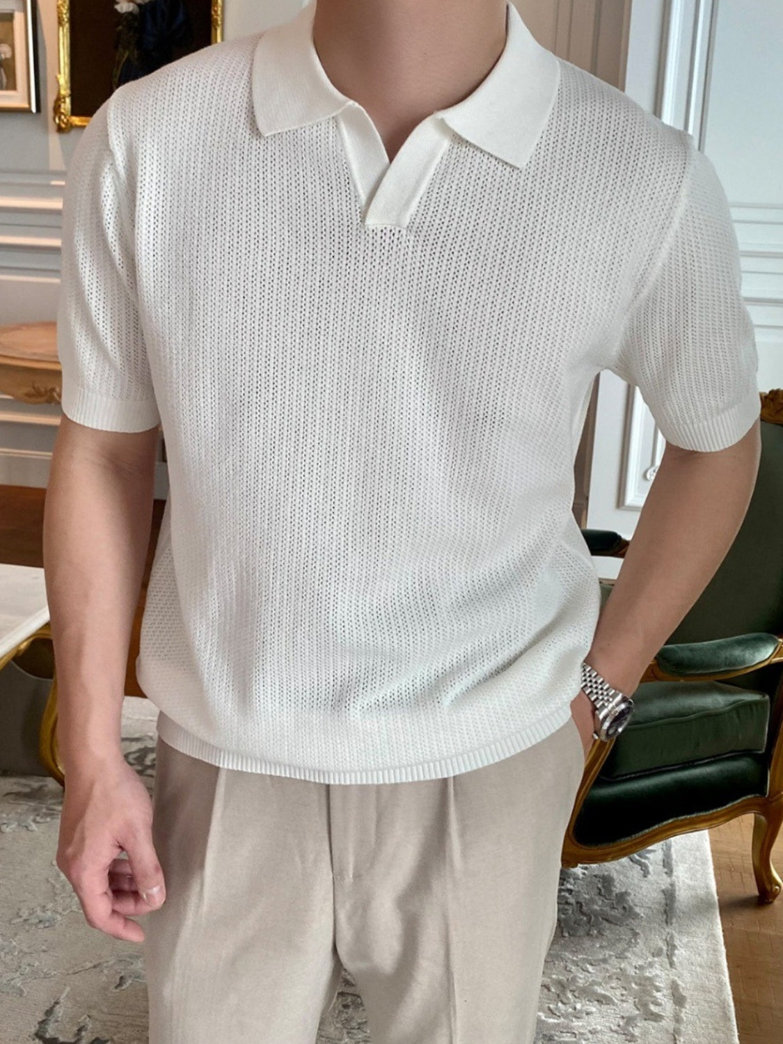 Old Money Short Sleeve Polo