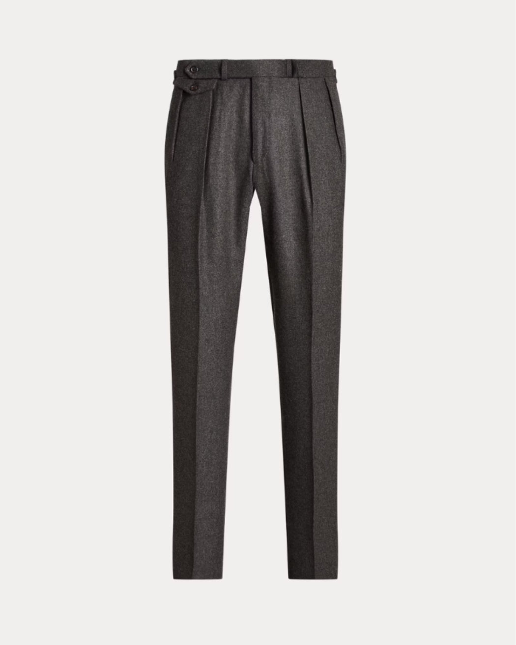 Tailored Pleated Flannel Pants