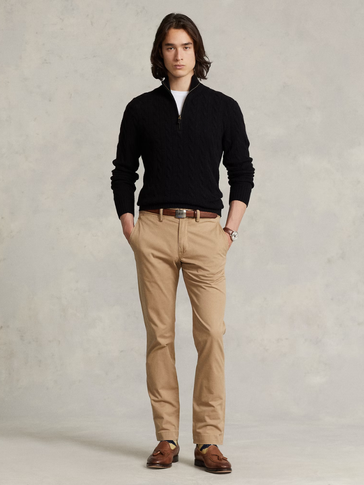 Classic Cable Half-Zip Pullover