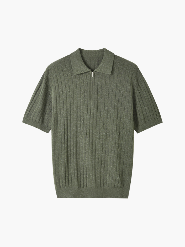 The Hampton Half-Zip Polo