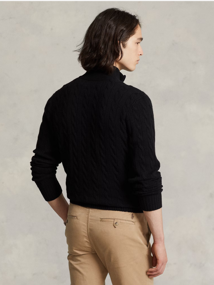 Classic Cable Half-Zip Pullover