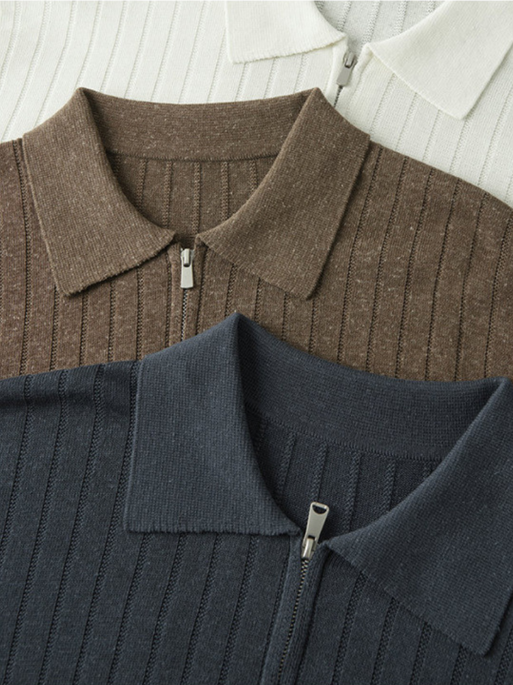 The Hampton Half-Zip Polo