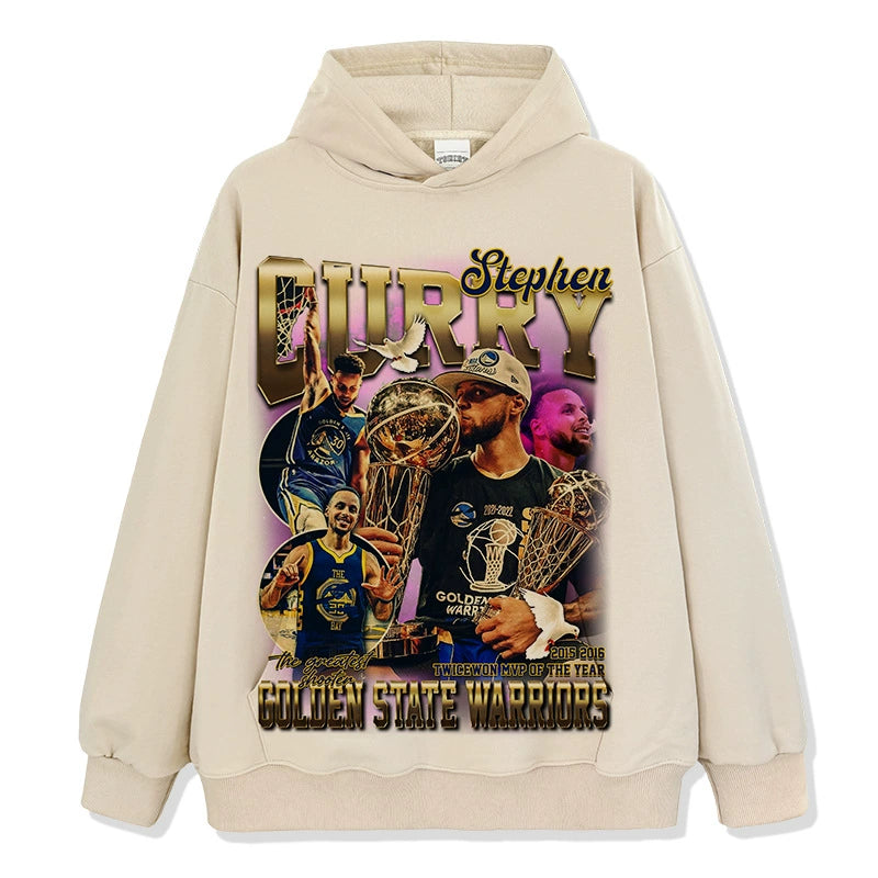 Stephen Curry Gold Hoodie