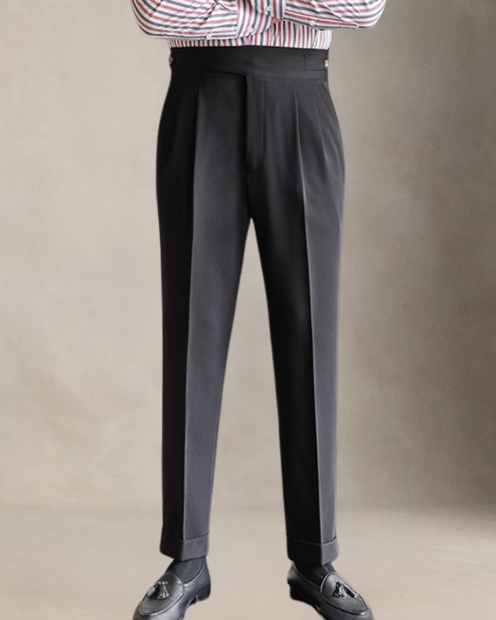 Quiet Luxury Pearl Studs Trousers