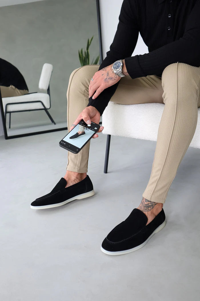 Michelloo Suede Loafers